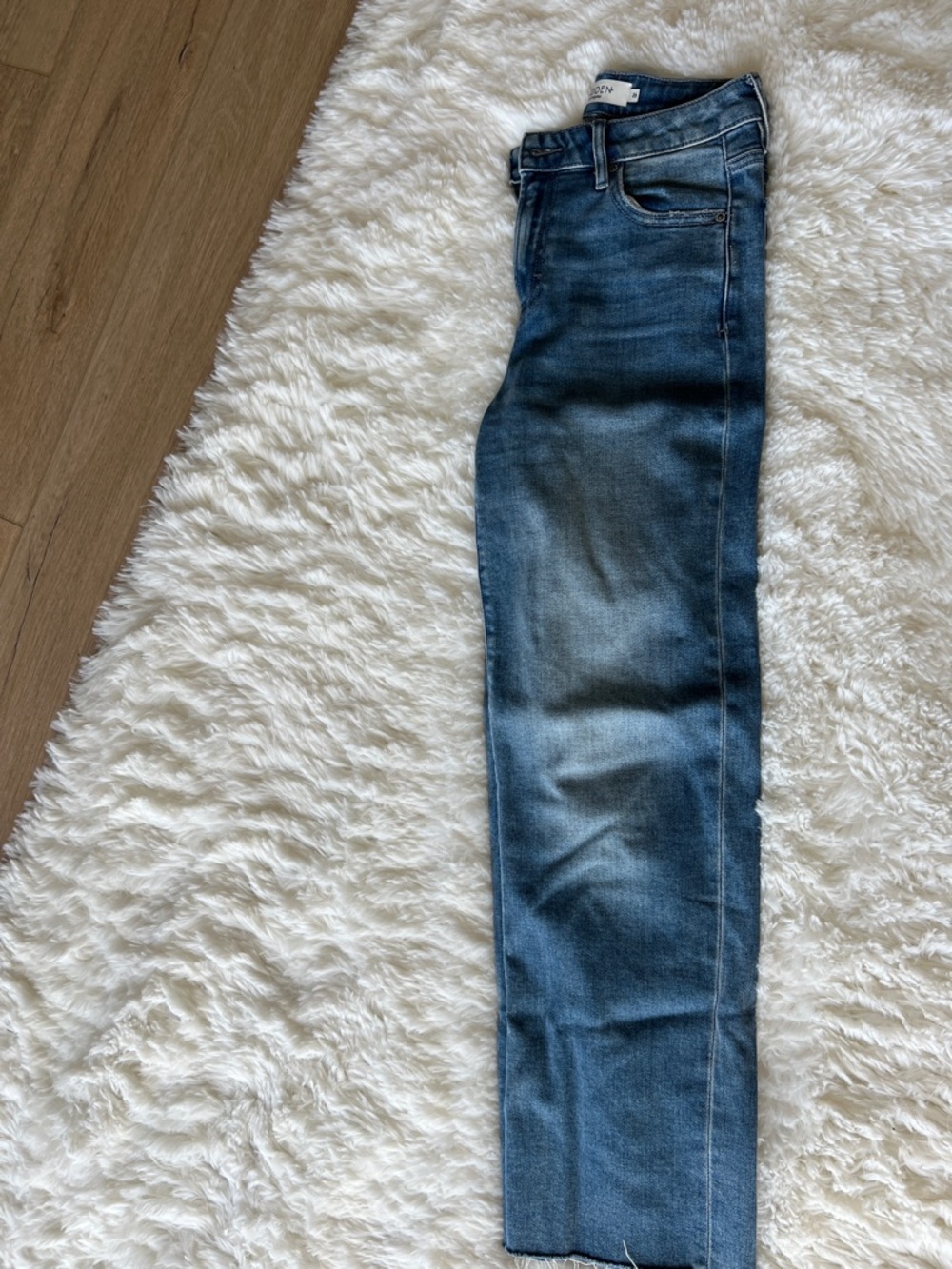Women's Dark Blue Wide Leg Jeans